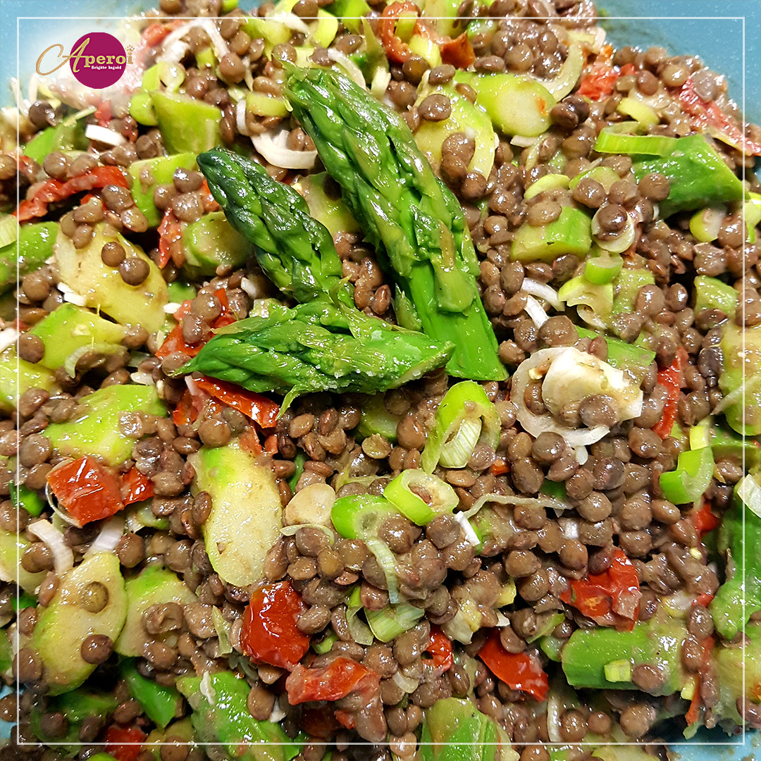 Spargel-Linsen-Salat - Persönliches &amp; stilvolles Apero-Catering